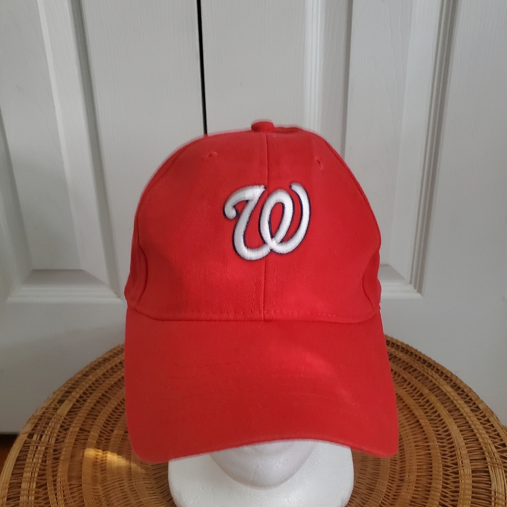 Mens Washington Nationals Adjustable Baseball Dad Cap